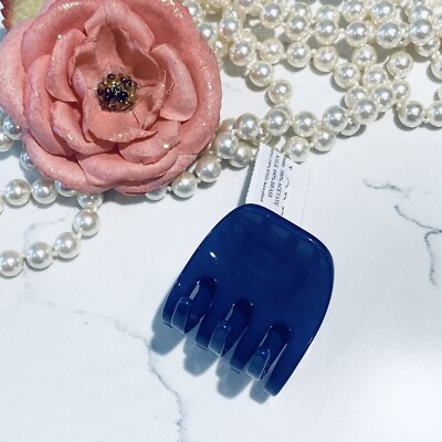 J.Crew MEDIUM ICE PURPLE CLAW HAIR CLIP J Crew Brown MEDIUM ICE PURPLE CLAW HAIR CLIP (MADE IN  main image 3