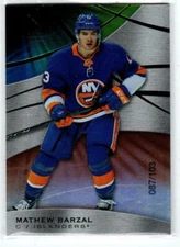 2019-20 SP Game Used Orange Rainbow #25 Mathew Barzal 103 (ref 145836)