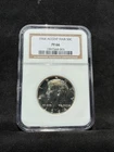1964 accent hair kennedy half dollar PF66