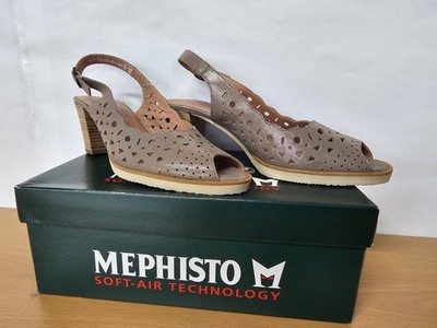 Mephisto Solange Perf Sandaletten Camel Gr. EU 38,5 Neu OVP Soft-Air Leder