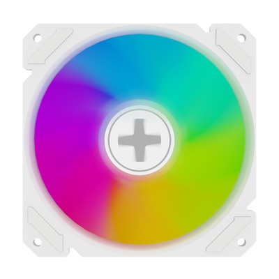 Xilence 120mm ARGB Reverse Case Fan (White)