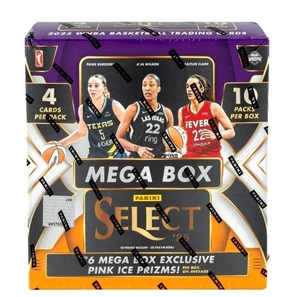 2025 Panini Select WNBA Basketball Trading Card Factory Sealed Mega Box