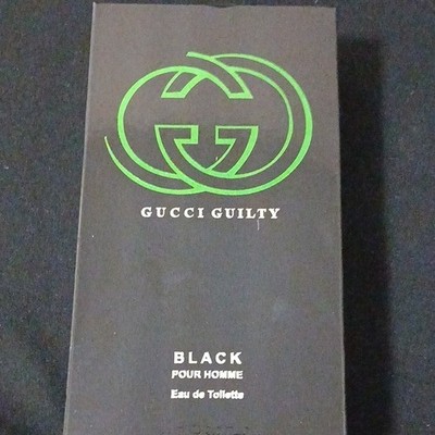 Gucci Guilty Black Pour Homme Eau de Toilette Spray 3 fl oz Regular Size