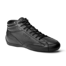 Sparco S-drive Mid Shoes Leather Black - Size 43 Sparco S-drive Mid Shoes Leather Black - Size 43