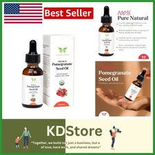 Pure Organic Pomegranate Seed Oil 1oz Face Body Hair Nail Hydrating Moisturizer