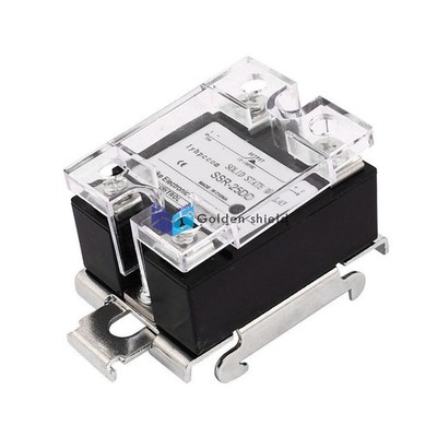 SSR-25DD Single Phase DIN Rail Mount Solid State Relay 25A DC 3-32V/12-100V Kd *