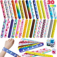 Joyin 30Er Slap ArmbäNder Bunt Kinder Party Mitgebsel Geburtstag MäDchen Junge