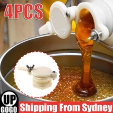 4PCS Beekeeping Extractor Honey Gate Valve Equipment Bottling Strainer Honey Tap