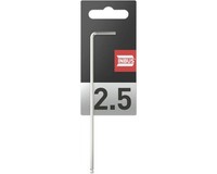 Inbus® 71499 Winkelschraubendreher (Extra Lang) 2.5Mm, Mit Kugelkopf — Made In G