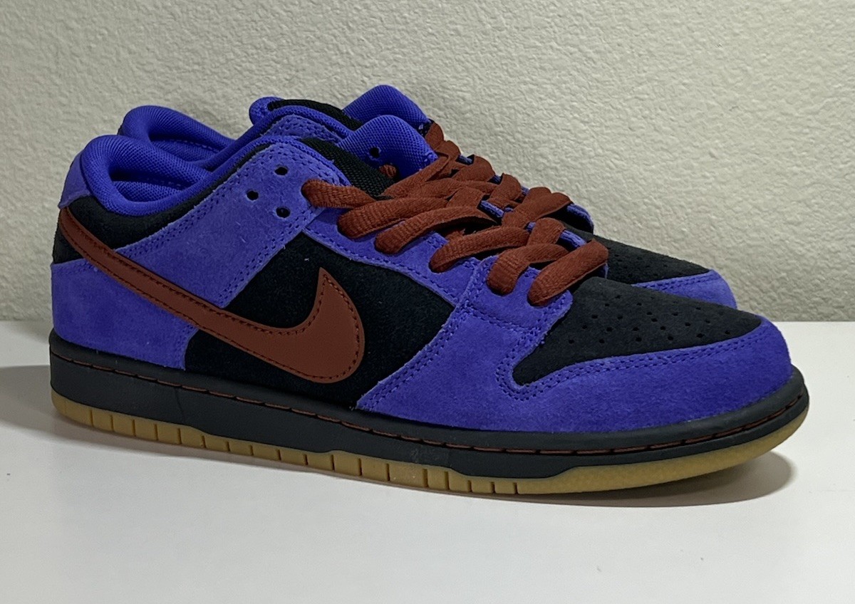 Nike SB Dunk Low Persian Violet Purple Red Black HQ1625-500 Men's