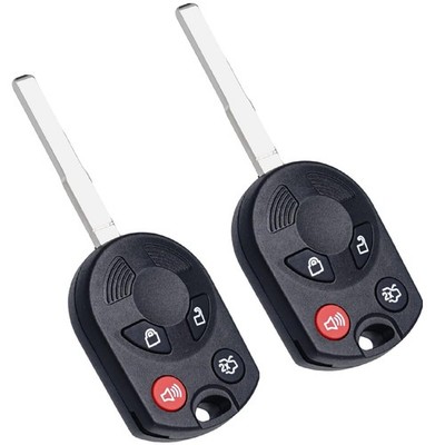 SUPALAND Keyless Entry Remote Control Head Key Fob Replacement Fits for Black 