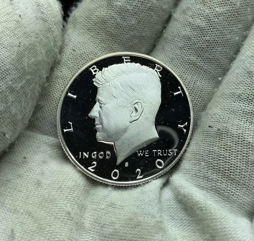 2020-S Silver Kennedy Half Dollar Deep Cameo Mirror Proof 99.9% Proof Set S171