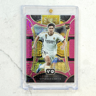 2023-24 Panini Select La Liga #172 Gonzalo Garcia Rookie Pink Mojo