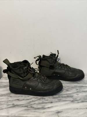 Nike SF Air Force 1 Mid Sequoia size Men s 9.5 MSRP $374 VGUC