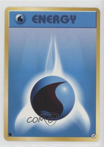 Water Energy Japanese Pokemon Intro Pack: Squirtle #27 1999