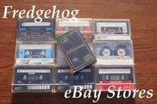 10 x AUDIO CASSETTE TAPES/ CASSETTES-PLEASE READ FULLY - SONY - MAXELL - BASF