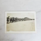 1940s WW2 American Soldier Trainees Marching Through Texas