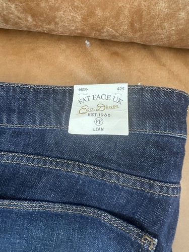 Fat Face Men’s Jeans 42s Denim Zip Fly - Picture 4 of 6
