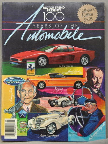 "Motor Trend 100 Years" Softbound 310 pages 1985