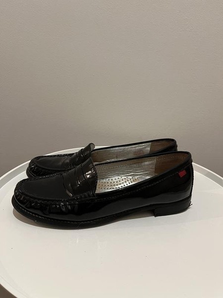 Women Marc Joseph Loafers Black Leather 39