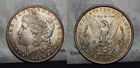 1882-P Morgan Silver Dollar $1 Choice AU Attractive Toning