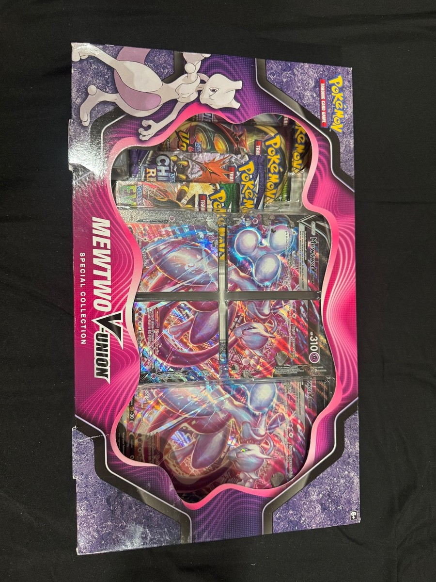 ミュウツーV-UNION スペシャルコレクション　海外版 Pokémon TCG: Mewtwo V-UNION Special Collection Trading Cards for