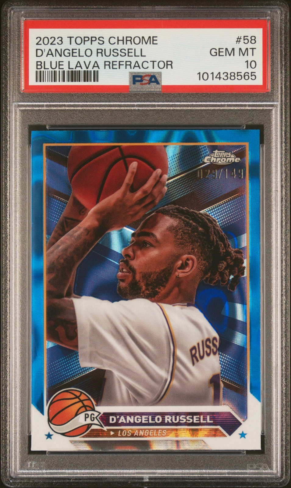 Dangelo Russell trading card