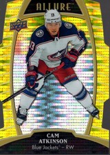 2019-20 Upper Deck Allure Yellow Taxi #18 Cam Atkinson - HKY