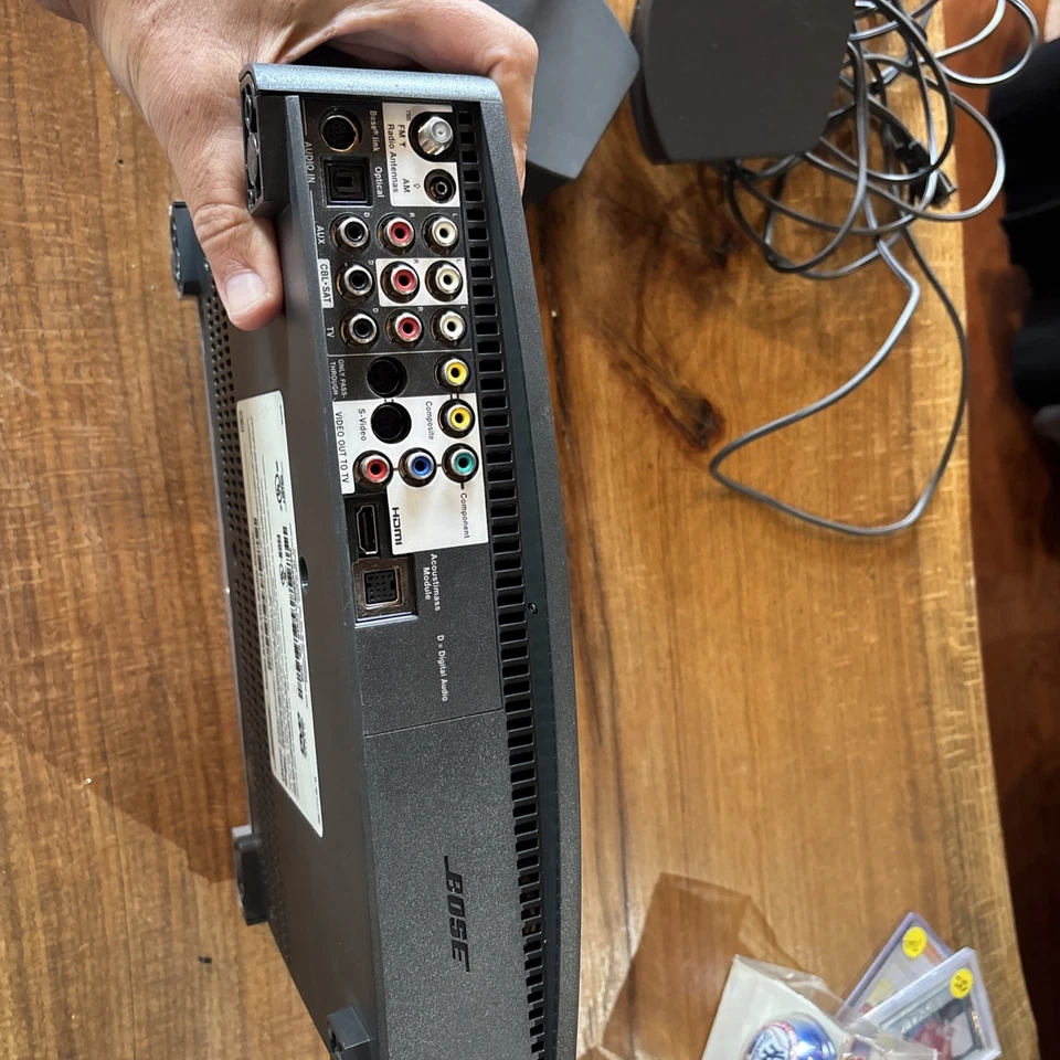 Bose Model AV3-2-1 Media Center Series  Console 2 Speaker Cables and Sp. Adapter - Image 4 of 4