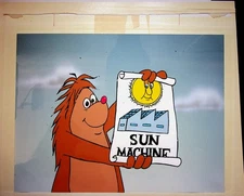 Sunshine Porcupine 1980 Production KEY MASTER Cel Setup King Features Syndicate