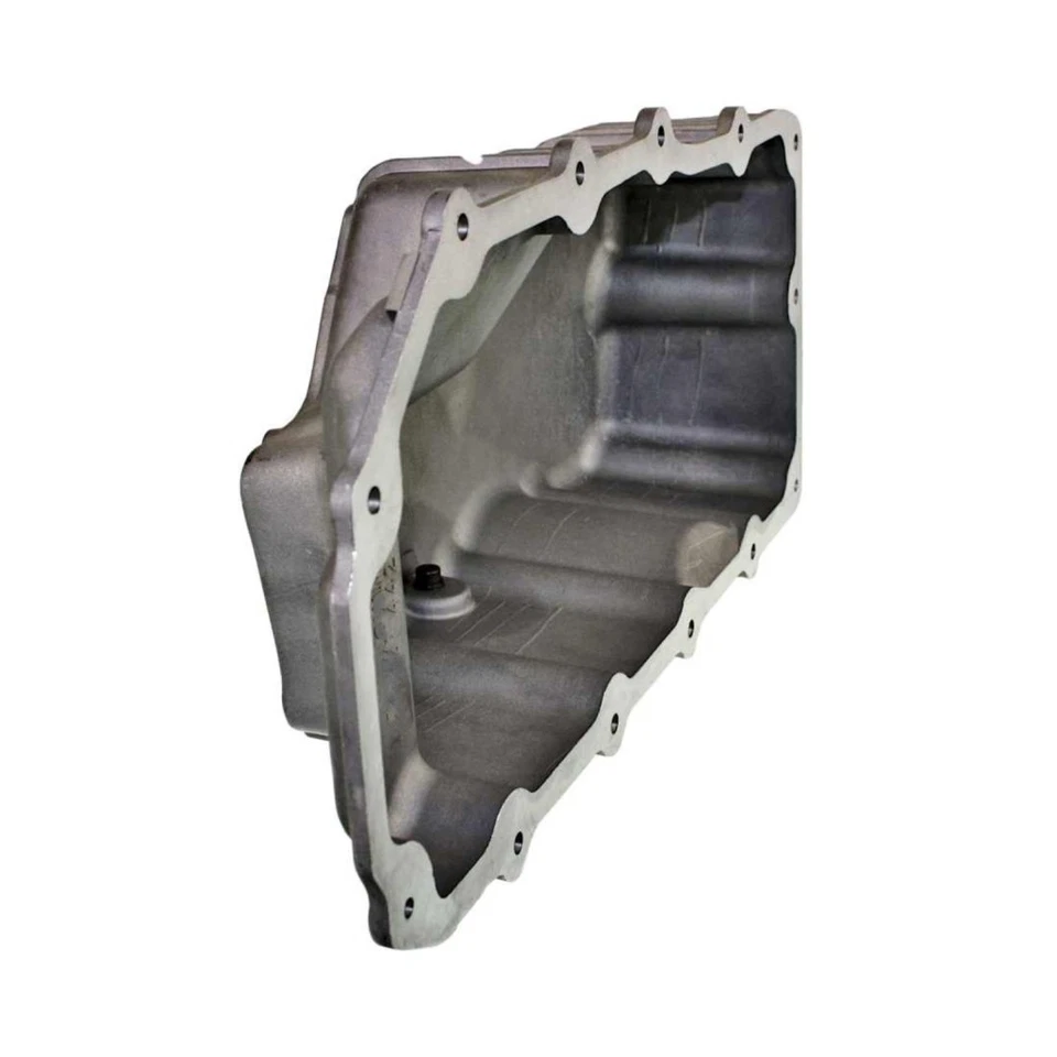 Pan de aceite del motor para Chrysler Neon 2000-2002 | Aluminio | Gris metálico | Sumidero húmedo Foto 3 de 4