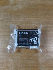 Genuine Epson 127 Black Ink Cartridge T127120- No Box, Sealed Cartridge