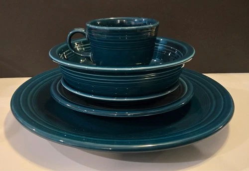 FIESTA - JUNIPER - 5 Piece Place Setting