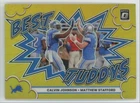 2025 Donruss Optic Calvin Johnson/Matthew Stafford Gold (RAW)