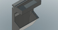 F150 Console Tray Organizer Rear - 3D Printed