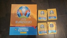 Panini UEFA EURO 2020 Tournament Edition Buch und 4 Sticker Packs