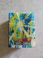 Dragon Ball Super TCG 2022 Deck Storage Box Plus 3 Unopened Packs Card Sleeves