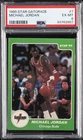 1984-85 STAR GATORADE #7 MICHAEL JORDAN ROOKIE RC PSA 6
