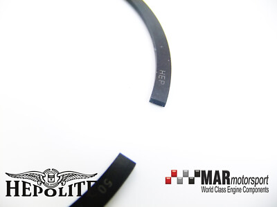 Juego De 4 Anillos De Pistón Hepolite 90.83 Mm Para Motor Cosworth YB - Actualización Mahle, Acero, Medida Estándar