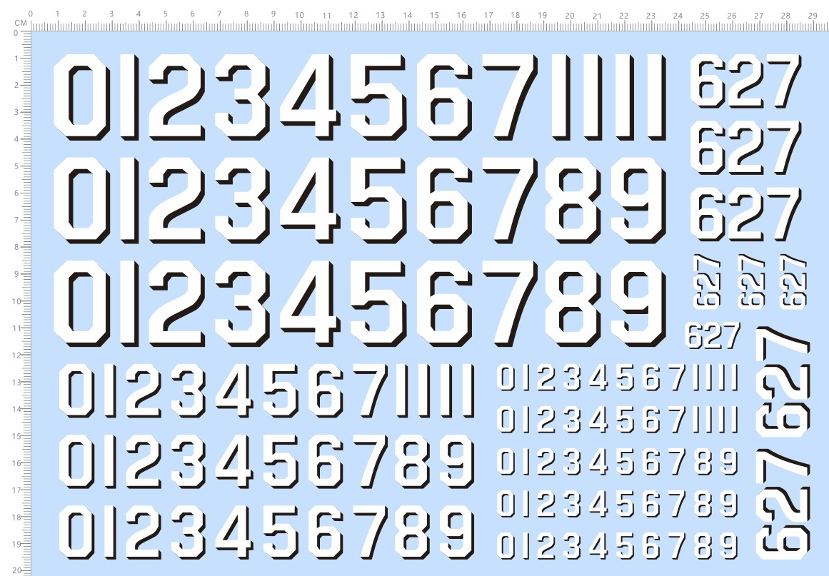 1/150 1/200 1/400 decals PLA Navy US Navy number hull number 61140B | eBay