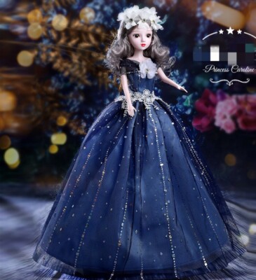 Childlike Barbie Doll Gift Box Set Large 60cm Girl Princess Toy