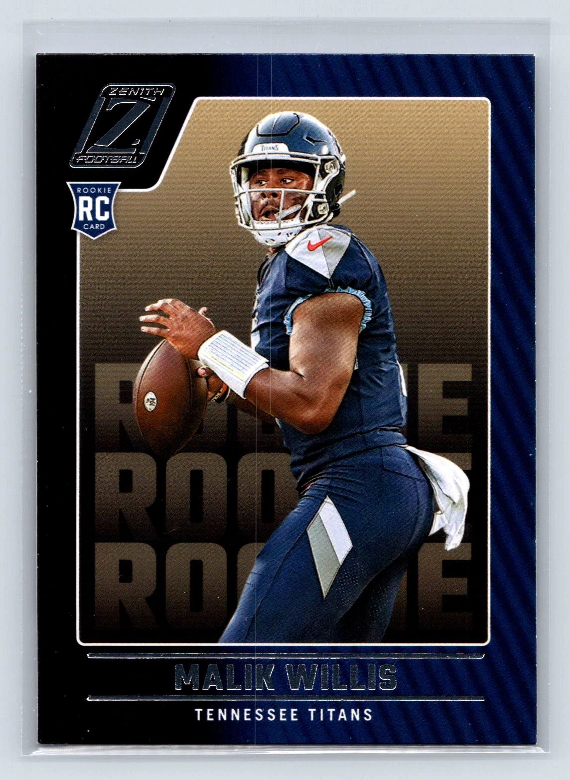 Malik Willis Rookie 2022 Zenith #103 Retail Tennessee Titans RC 2-24
