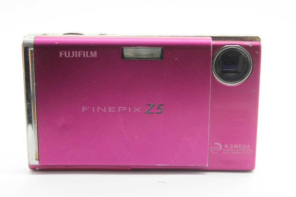 FUJIFILM FinePix Z5fd 3x Compact Digital Camera Color Pink With