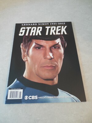 LEONARD NIMOY 1931-2015, STAR TREK, CBS WATCH! COMMEMORATIVE EDITION, 2015, NEW!