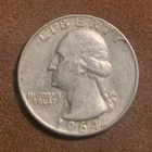 1964-D Washington Quarter - 90% Silver - Great Album Filler ***NICE COIN***