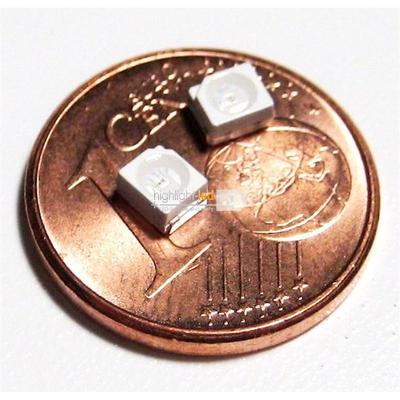 20 Rossi SMD LED PLCC2/3528 Profondo Rosso Red Rosso Smds LED PLCC-2 - Foto 4