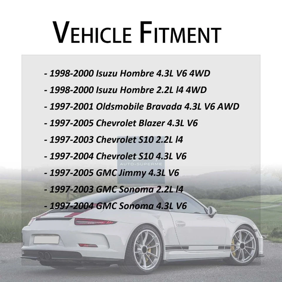 Kit de reparación de pinza de freno de disco delantera 2 piezas para Chevrolet S10 2,2 L 1997-2003 Foto 2 de 3