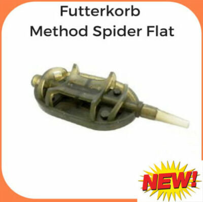 Method Feeder SPIDER FLAT Futterkorb 30/50gr. Karpfen Angeln Futter