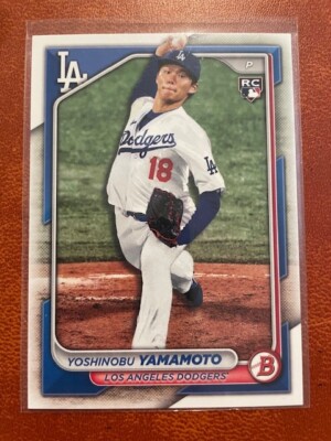2024 Bowman - #36 Yoshinobu Yamamoto (RC) | eBay