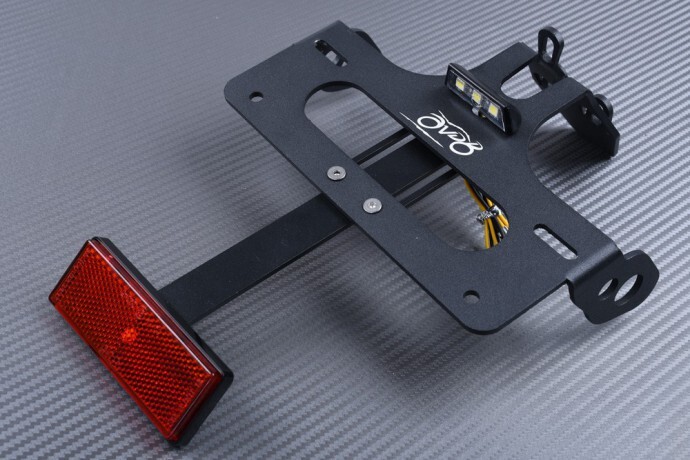 Support de plaque CBR 1000 RR 12-16 pour sorties piste et route
